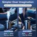 Car Air Fresheners Auto ON/OFF 3 Level Adjustable Fragrance Battery Powere