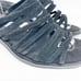 Jeffrey Campbell Women's Intertwine Slide Sandal Black Suede Size 9
