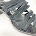 Jeffrey Campbell Women's Intertwine Slide Sandal Black Suede Size 9