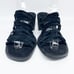 Jeffrey Campbell Women's Intertwine Slide Sandal Black Suede Size 9