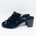 Jeffrey Campbell Women's Intertwine Slide Sandal Black Suede Size 9