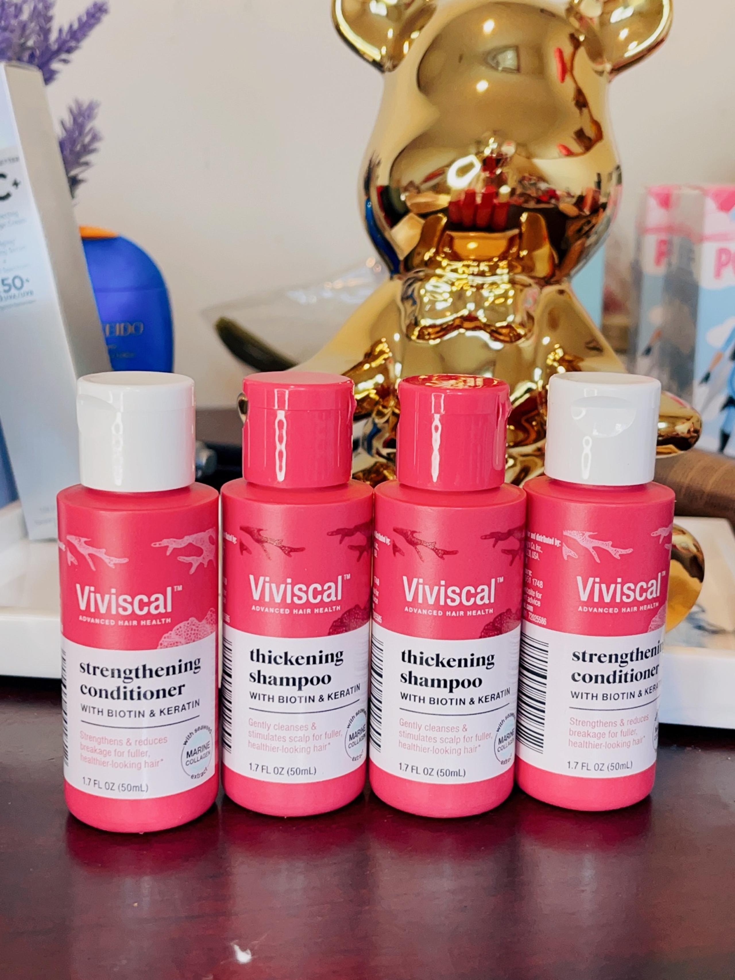Viviscal strengthening shampoo & conditioner