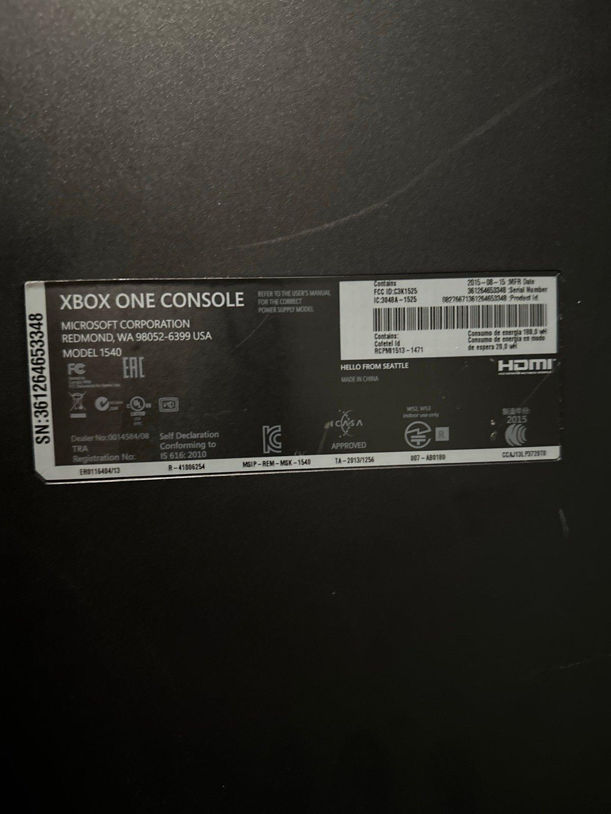 Xbox 1