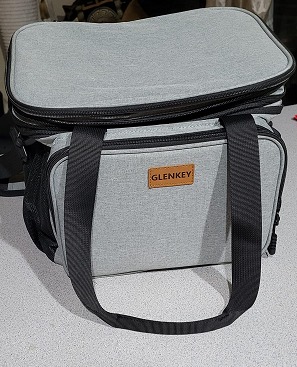 New Double Deck Large Lunch Box, Insulated Heavy Duty Lunch Bag Waterproof