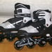 OTW Cool Inline Adjustable Roller Skates 6-7y Teens fits Womens 8-9