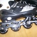 OTW Cool Inline Adjustable Roller Skates 6-7y Teens fits Womens 8-9