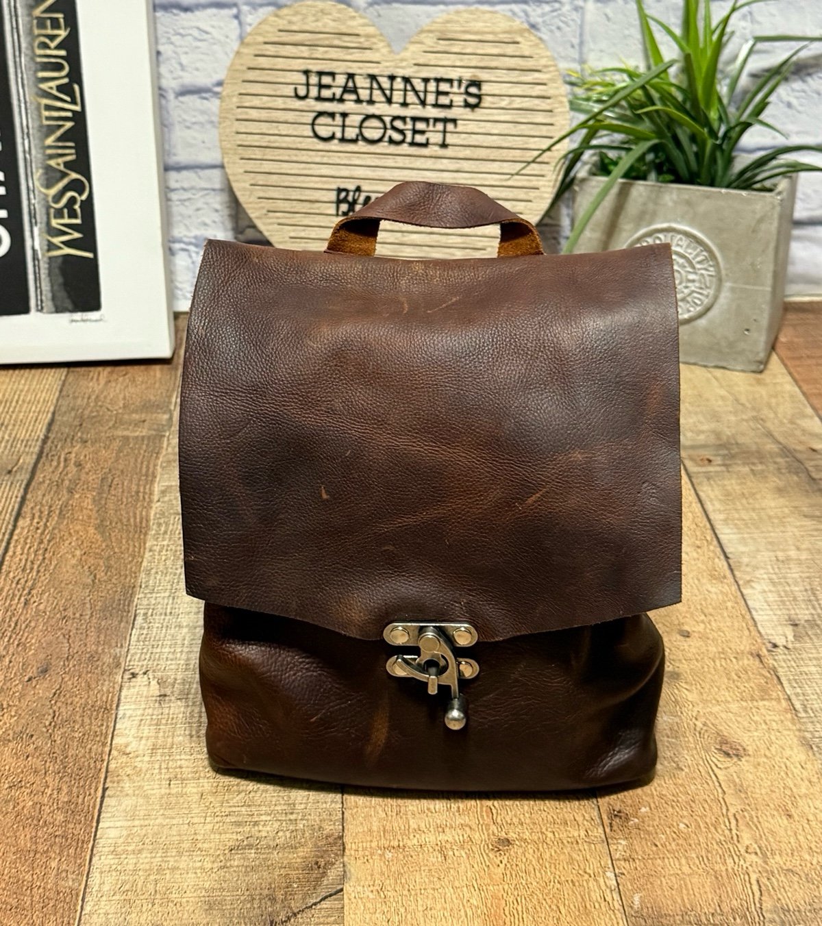 Gina deWolfe Wolfpack leather backpack Pack Leader: The Wolfepack by Indie D