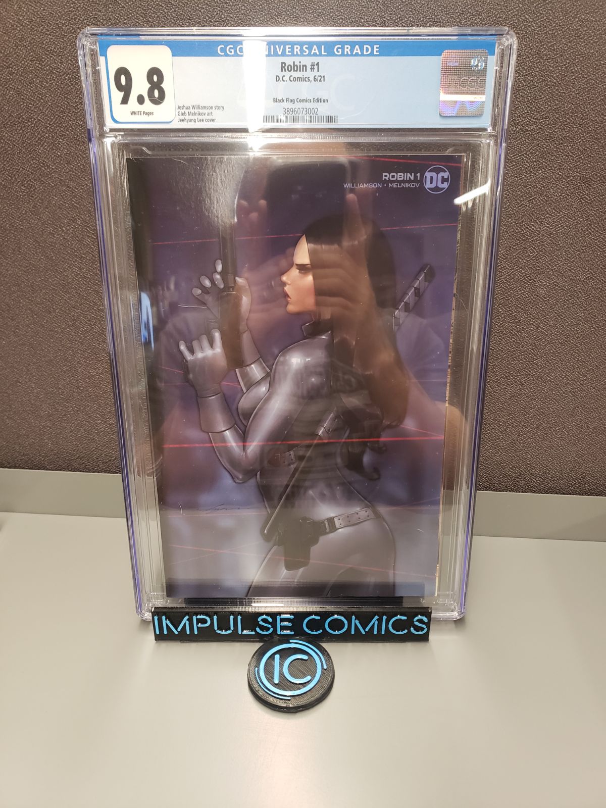 ROBIN #1 9.8 CGC VIRGIN JEEHYUNG LEE VAR