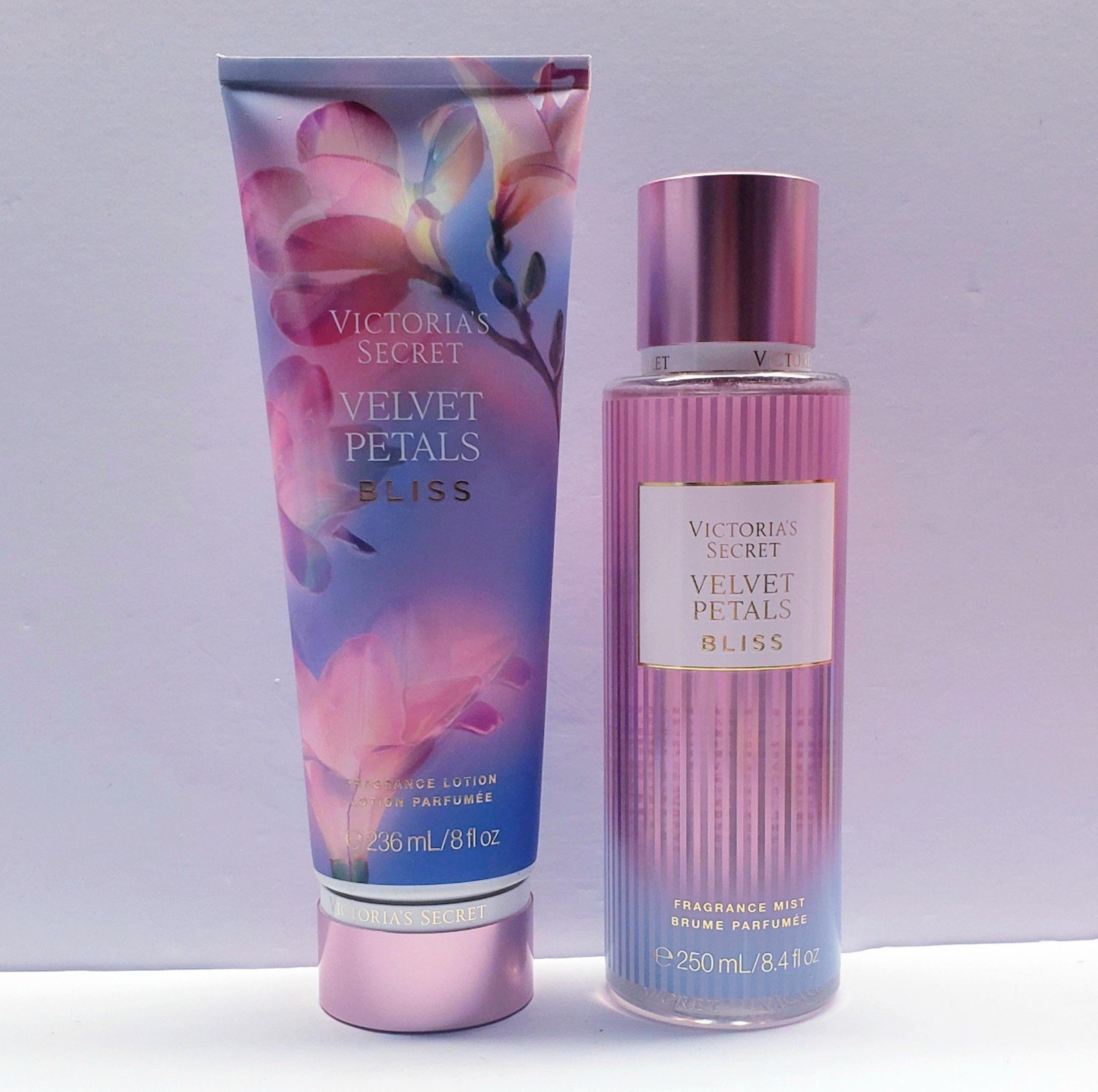Victoria's Secret VELVET PETALS BLISS Fragrance Lotion and Fragrance Mist