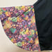 Gouk Long Skirt Black Floral Japanese Style Adult Spring Cotton
