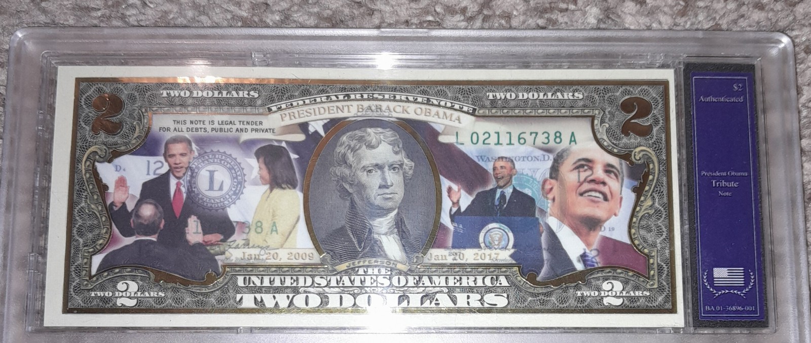 President Obama 2 Bill collectors