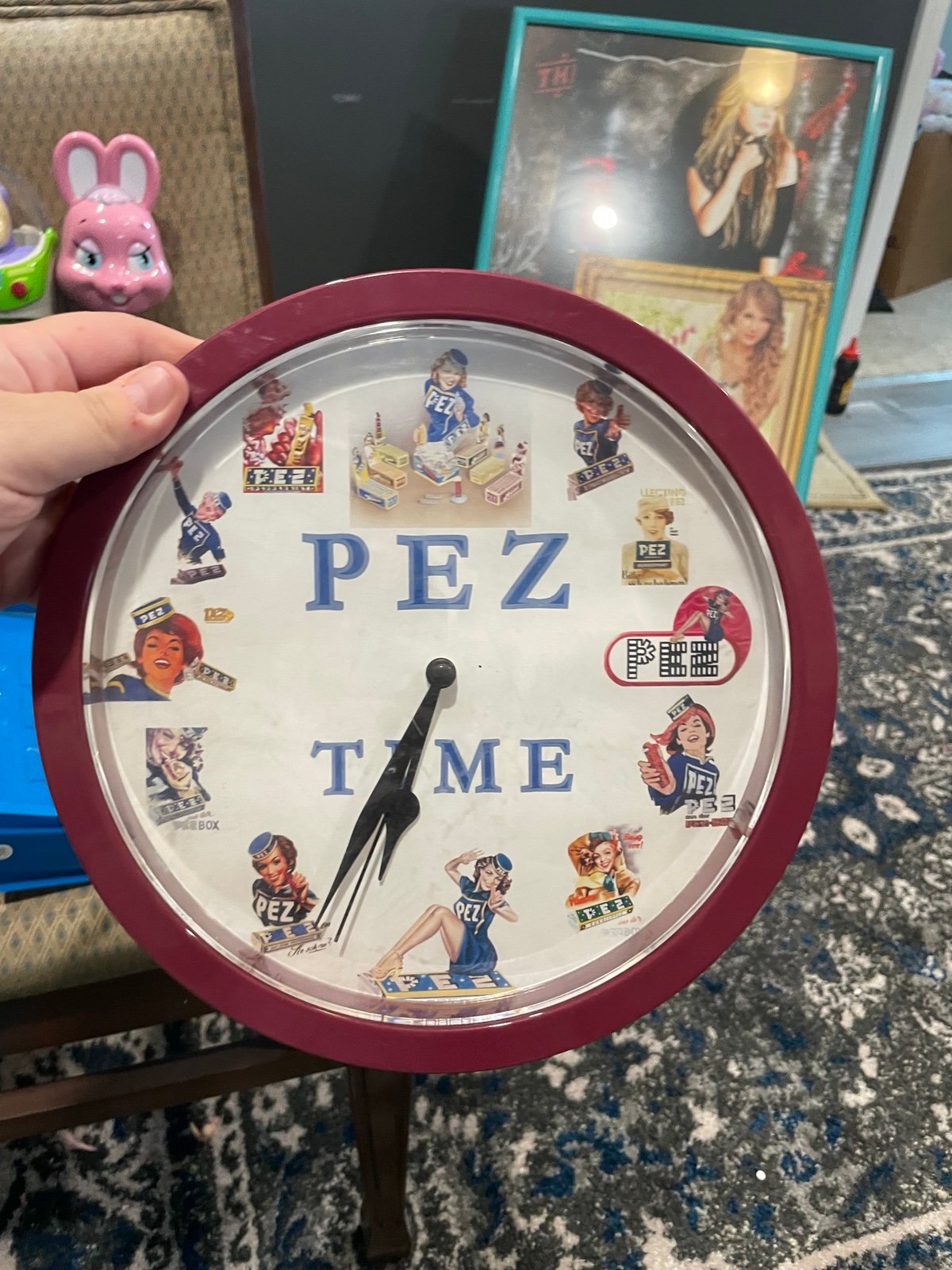 Pez Clock