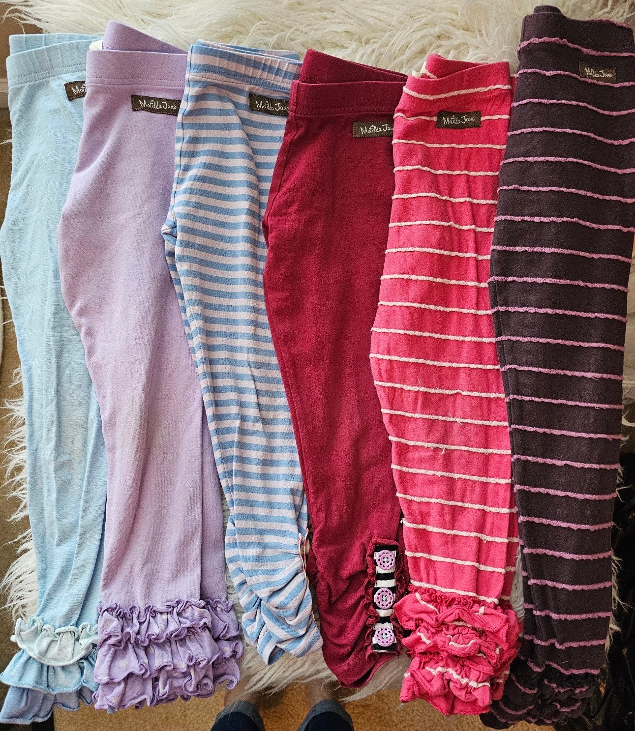 Matilda Jane, 6 pairs of PLAY leggings