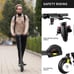 15.5mph electric fast charging scooter