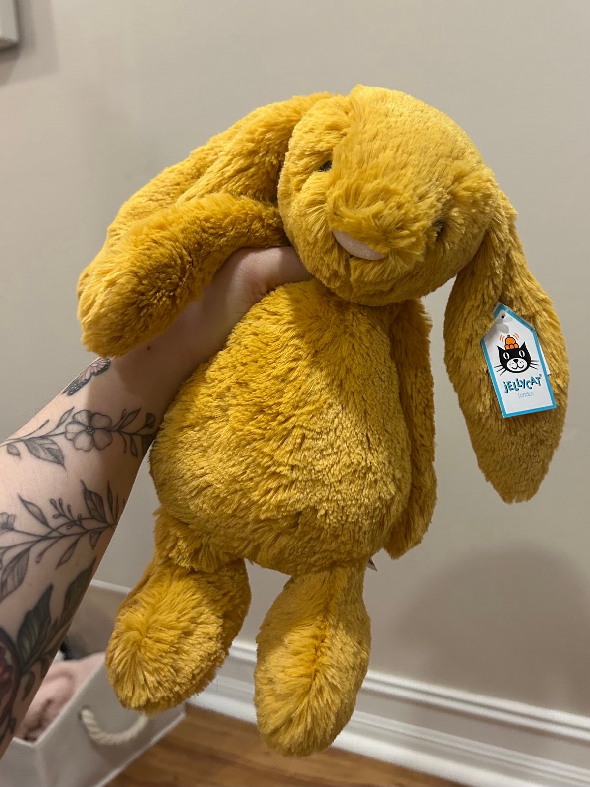 Jellycat Saffron Bashful Bunny Medium