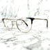 Warby Parker Ava 2405 Eyeglasses Blue Gold Cat Eye Full Rim Frames 51-19-142