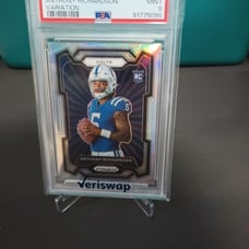 Anthony Richardson Prizm Silver Rookie PSA 9