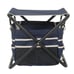 Professional gardener 16 -inch folding garden stool, disassembled handbag, navy