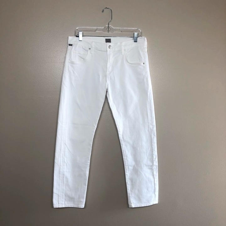 Emerson Boyfriend Jeans in White