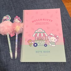 Hello Kitty Notebook & Pens set