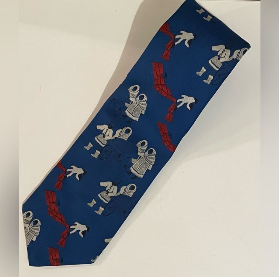 1971 Antique Vintage Rare Fiddler on the Roof United Artists Mens Necktie Tie