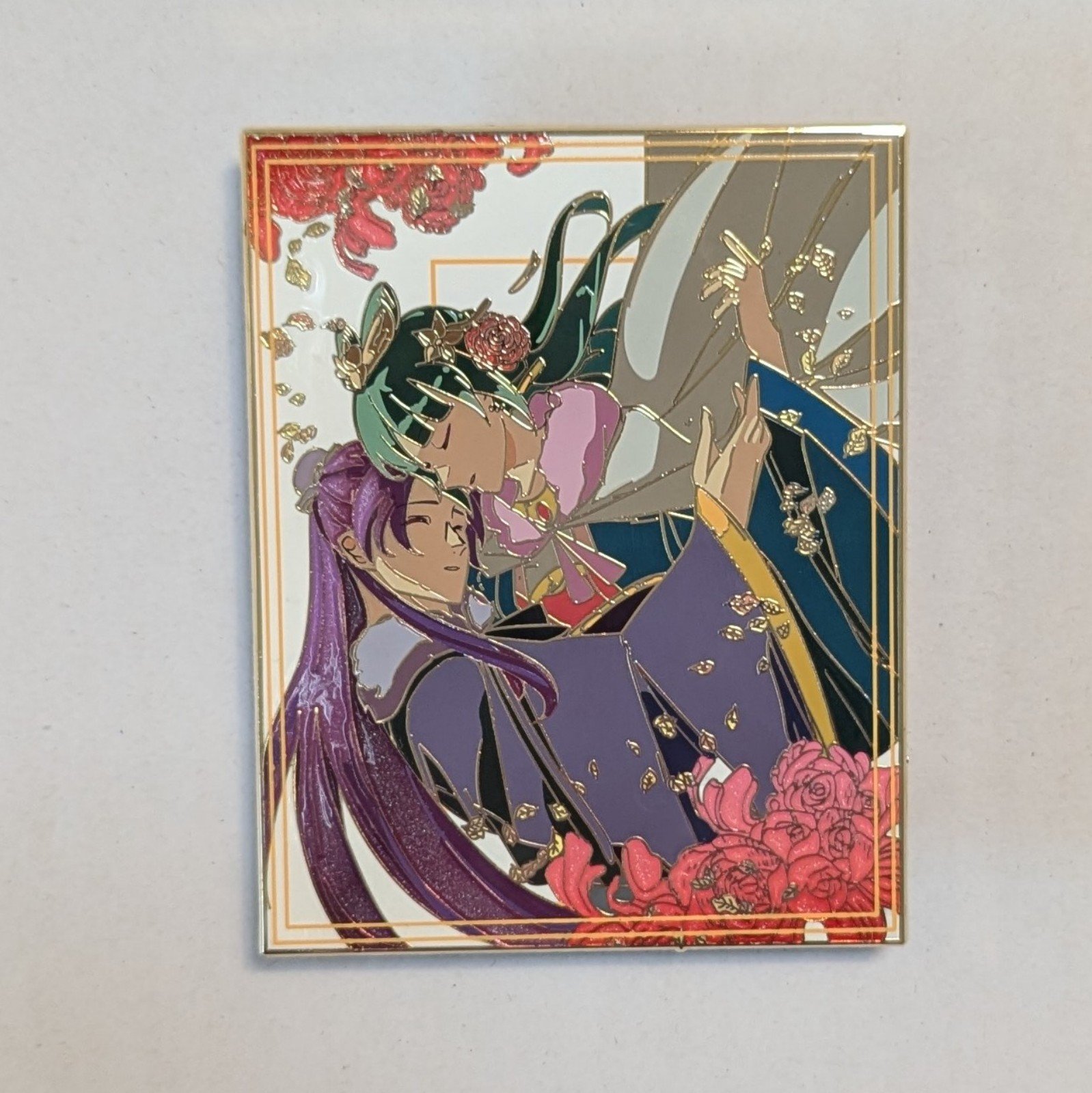 Apothecary Diaries Enamel Pin - Maomao & Jinshi