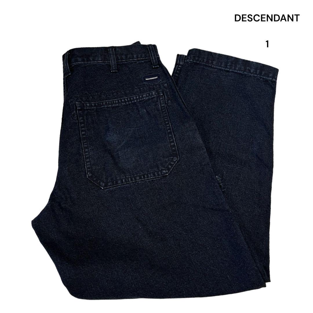 DESCENDANT/DIY PAINTER TROUSERS (INDIGO)