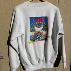 80s camel cigarettes crewneck