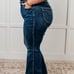 NWT Judy Blue 88882 Edna High Rise Control Top Flare Jeans 18W