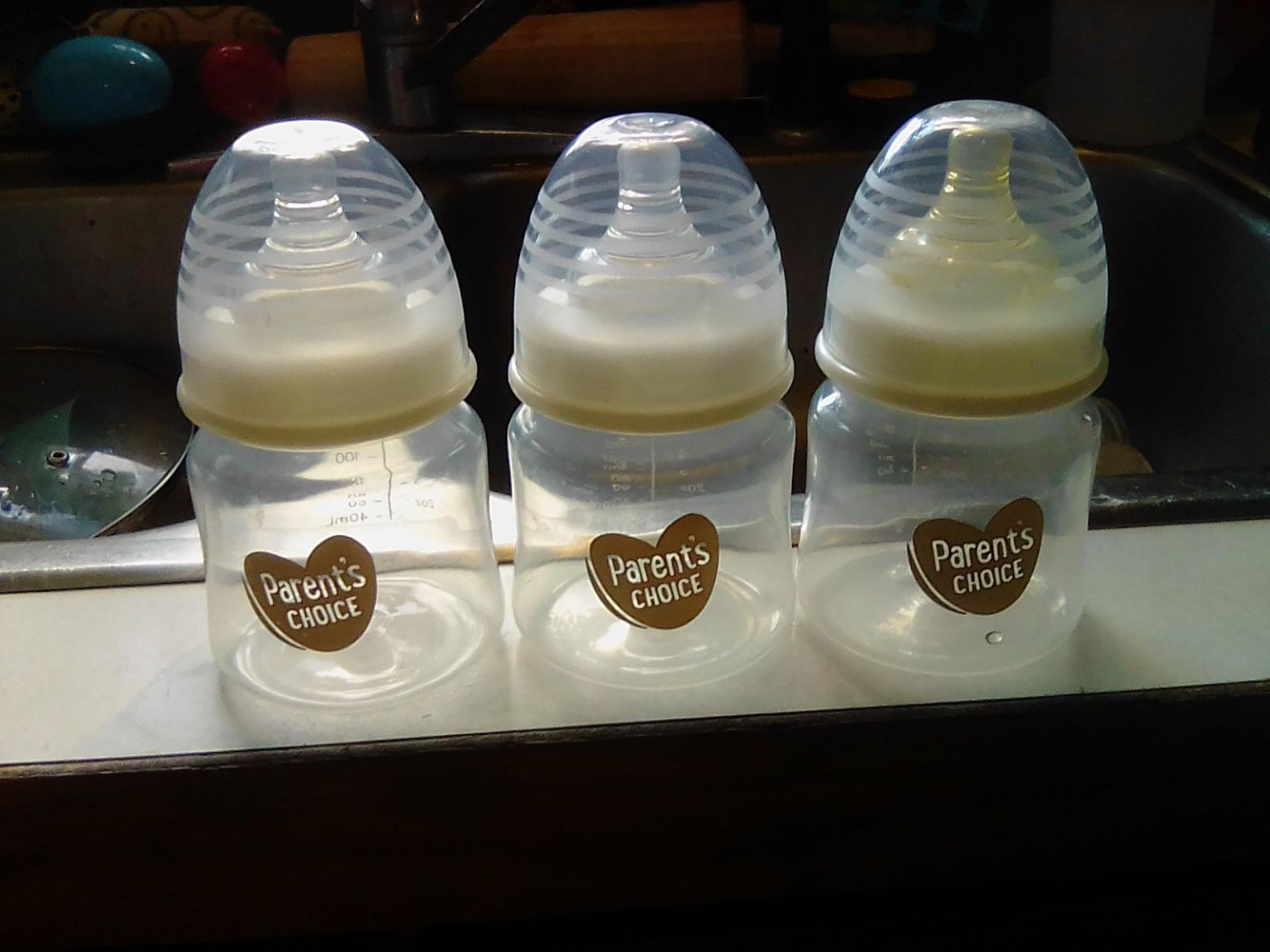 Parents choice bottles