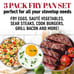 3pcs Frying, stewing, and grilling complete set of household kitchen utensils-ds