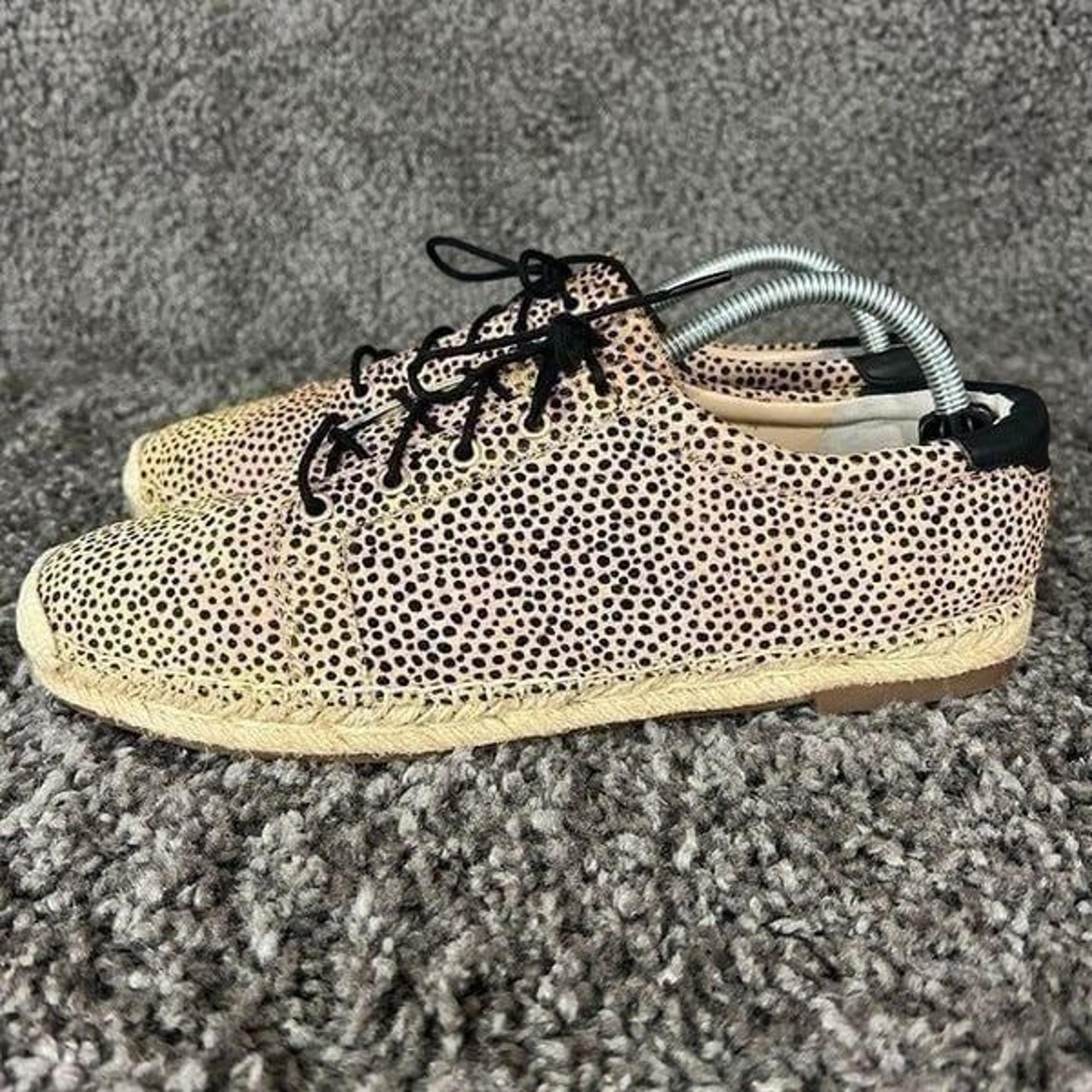 Sole Society Cow Hair Leather Loafers Womens 11M Samree 2 Cheeta Print Shoes