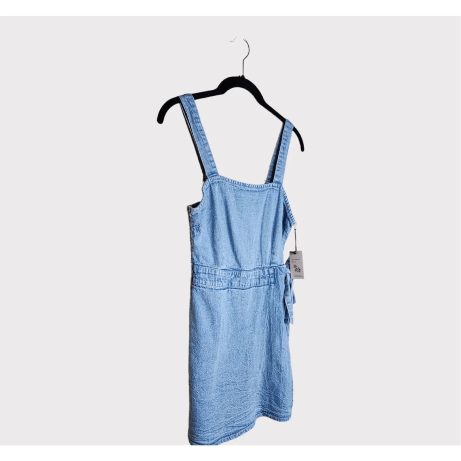 Sincerely Jules Light Blue Romper Sleeveless Denim Women's XS Cottage Prairie