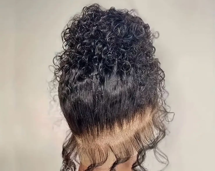 28 Inch human hair wig