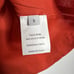 NWOT Talia Byre Rib Asymmetrical Sleeves Organic Cotton Top Burnt Orange S 383