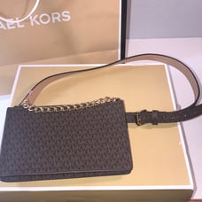 Michael Kors Signature Pull Chain Belt B