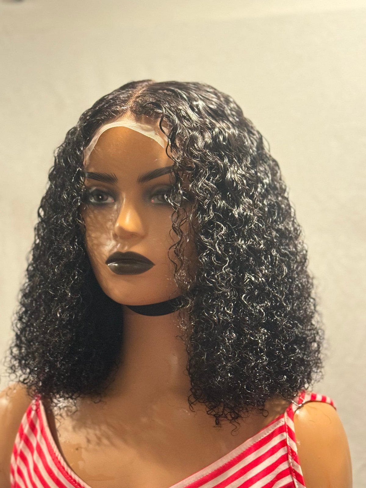 Wet curls Wig