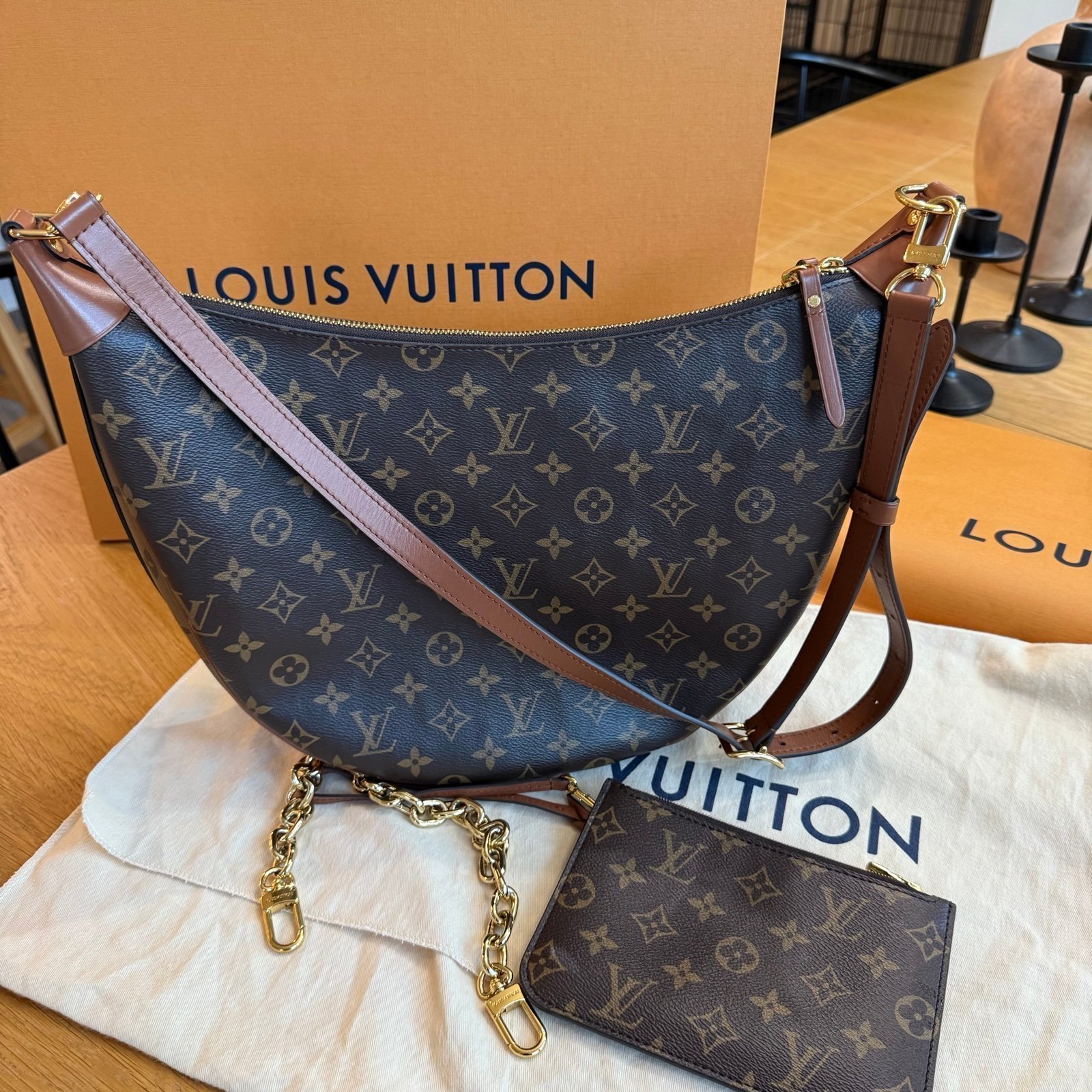Louis Vuitton loop hobo bag