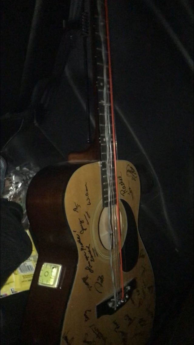 electric acoustic guitar
