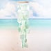 Wind Chimes for Outside – Turquoise Capiz Shells Wind Chime Garden Decor