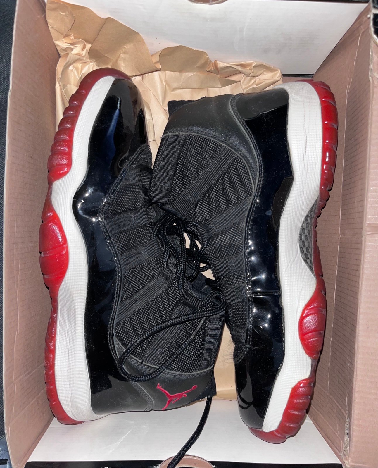 Jordan 11 Bred 2001 Men Size 8