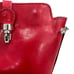 Vera Pelle Red Italian Leather Bucket Bag