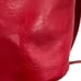 Vera Pelle Red Italian Leather Bucket Bag