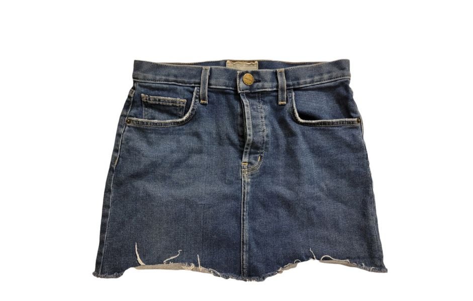 Current/Elliott Denim Mini Skirt Sz 28