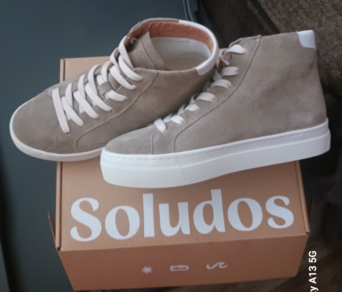 Sneakers Size 8 SAGE Soludos Ibiza high Top