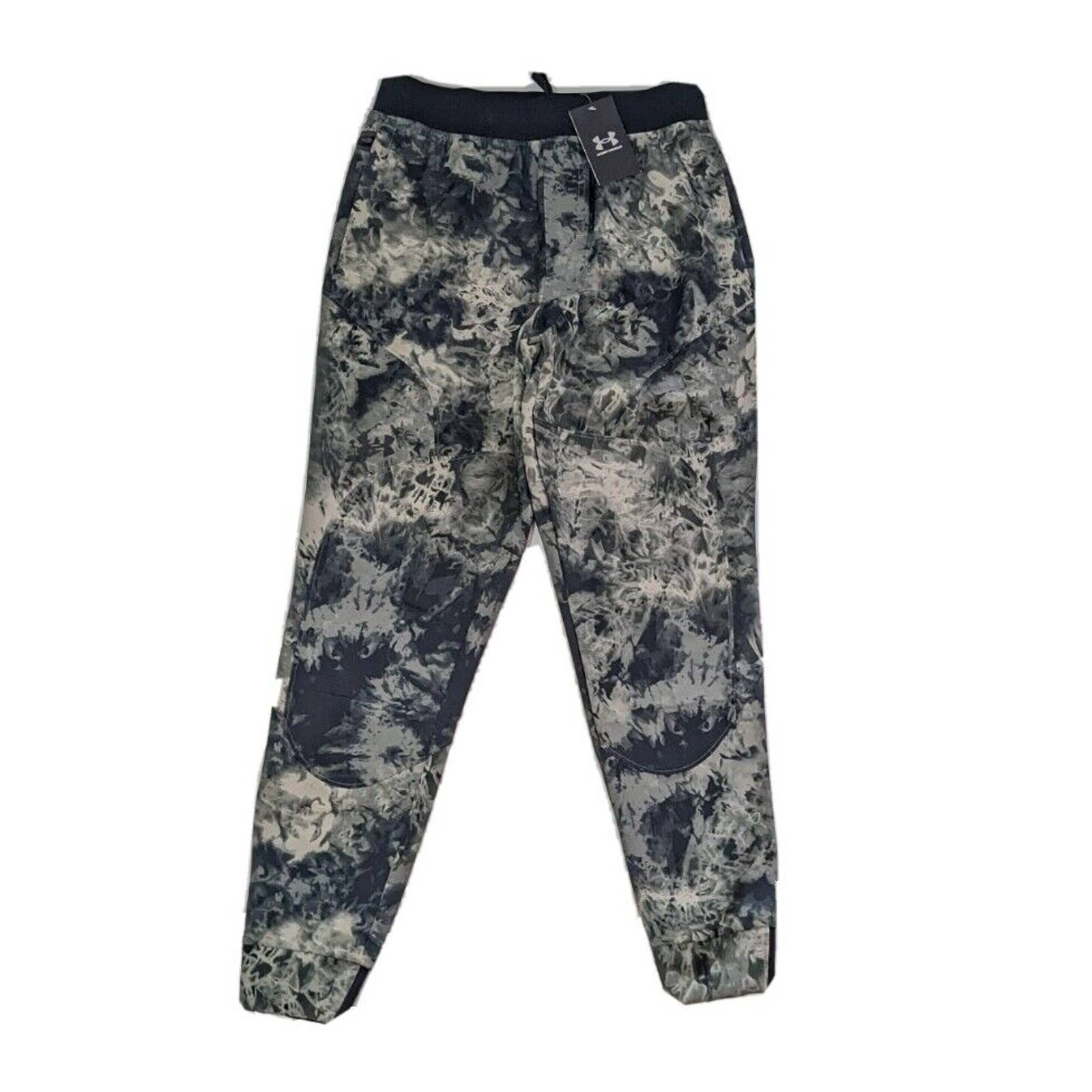 Under Armour Green Camo Smoke Unstoppable Joggers Pants NEW Size M 1352027-017