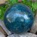 63mm Blue Apatite Sphere Crystal Orb Third Eye Throat Chakra Reiki Meditation