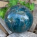 63mm Blue Apatite Sphere Crystal Orb Third Eye Throat Chakra Reiki Meditation