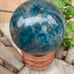 63mm Blue Apatite Sphere Crystal Orb Third Eye Throat Chakra Reiki Meditation