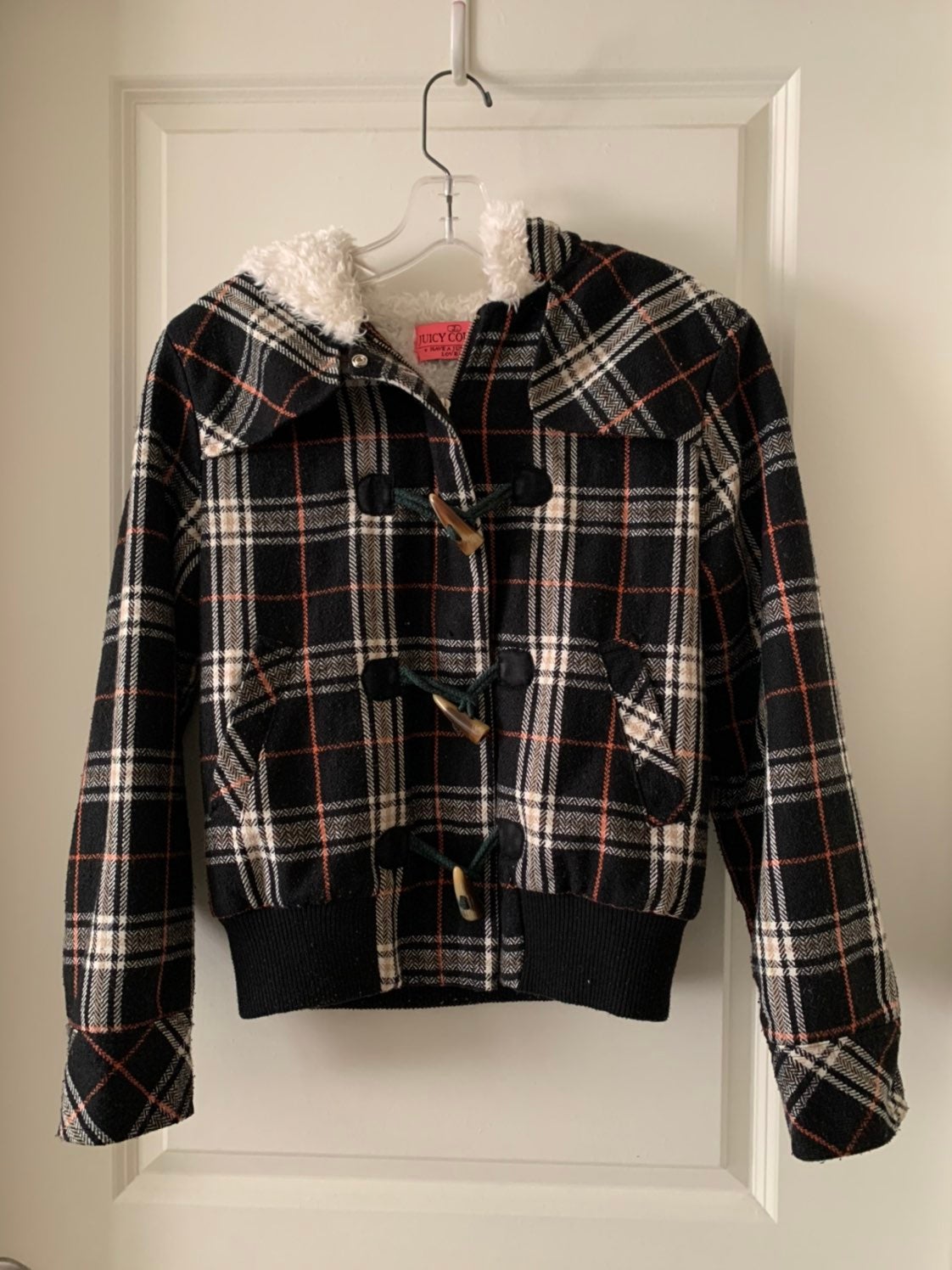 juicy couture plaid jacket
